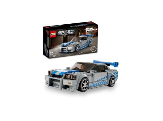 LEGO Speed Champions Daha Hızlı Daha Öfkeli Nissan Skyline GT-R (R34) 76917 (319 Parça)